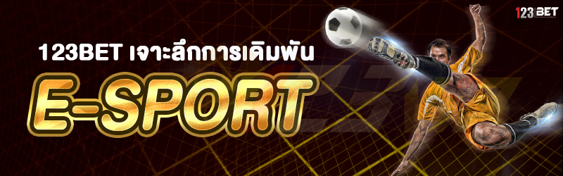 123bet เจาะลึกการเดิมพัน E-sport