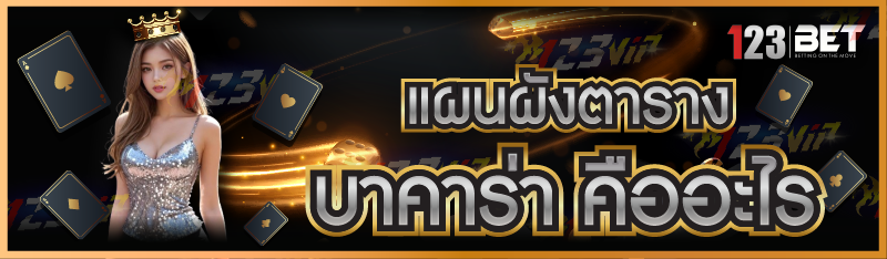 แผนผังตารางบาคาร่า คืออะไร